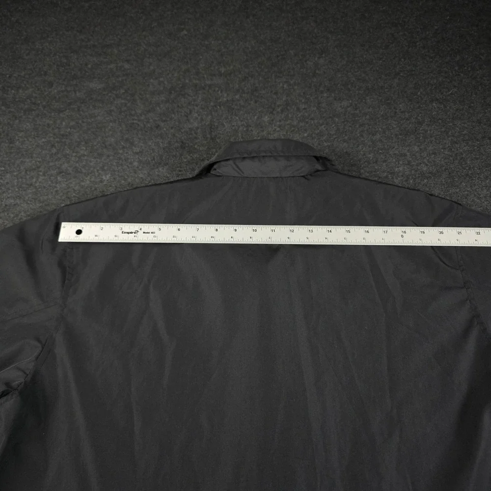 Vtg Oakley Software Windbreaker Coach Jacket Black Mesh Lined Gorpcore Men's XXL